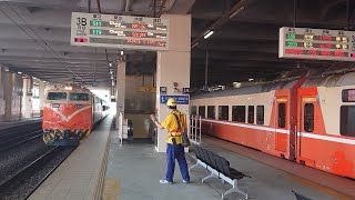 511次莒光號(自動門代打)七堵進站待發(E230)