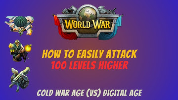 War attacks are easier than you think! (Mortars, Artillery, Paratroopers) | Dominations Guide