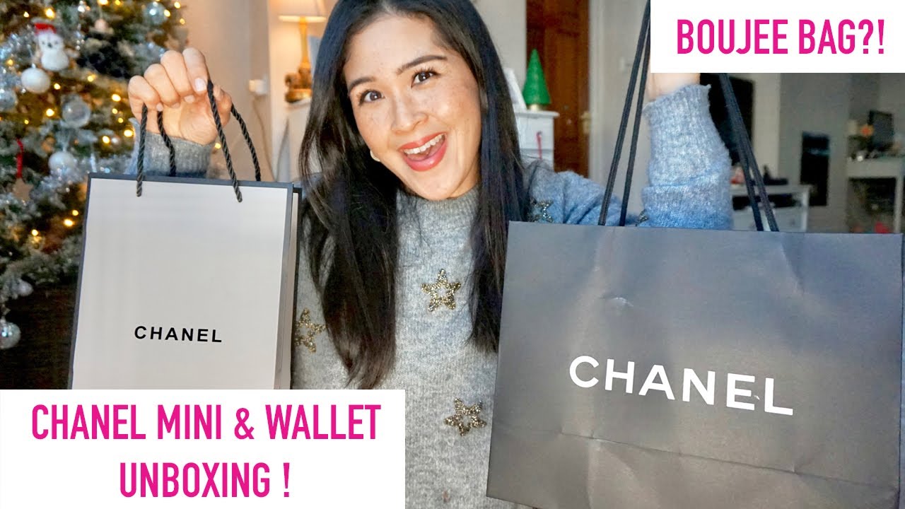 CHANEL DOUBLE UNBOXING! MINI BAG & CARD HOLDER