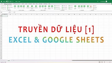 Đồng bộ dữ liệu giữa Google Sheets và Excel (Sync Excel & Google Sheets)  [P1]