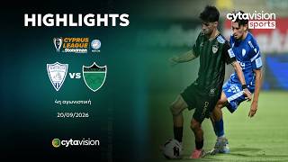 Omonia Aradippou vs Olympiakos highlights (1-1) - 1. Division