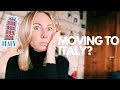 WHAT it's like MOVING TO ITALY I LIVING IN ITALY as an AMERICAN