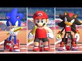 Mario Sonic At The Olympic Games Tokyo 2020 All Characters 4x100m Relay Gameplay 