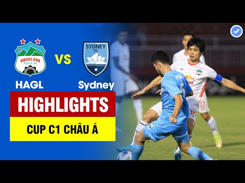 Highlights HAGL vs Sydney | Công Phượng đánh chặn tuyệt đỉnh - Văn Thanh nã đại bác chấn động