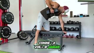 ROWING HALTERE ou BUCHERON   -  MUSCULATION