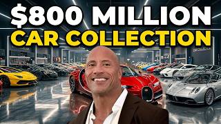 Dwayne “The Rock” Johnson’s $800 Million Car Collection Revealed