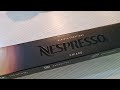 Nespresso chiaro barista creations coffee unboxing 2023