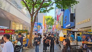 Seoul KOREA - Myeongdong Shopping Street 2024 [Travel Vlog]