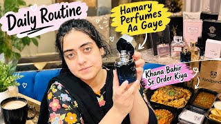 Our perfumes have arrived | Ordered food from outside | Daily routine screenshot 2