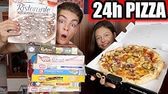24 STUNDEN NUR PIZZA ESSEN CHALLENGE EXTREM - MIT MEINER FREUNDIN !!!