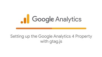 Setting up the Google Analytics property with gtag.js