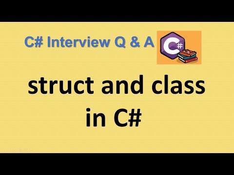 Difference between struct and  class in C# | struct Vs class in C#