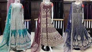 Elegant Soft Silk Salwar Suits Perfect For Wedding & Parties💕 |Latest Designer Anarkali Suits💃 screenshot 2