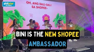 PPop girl group BINI bagong ambassador ng Shopee