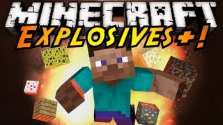 Minecraft Mod Showcase : EXPLOSIVES+!