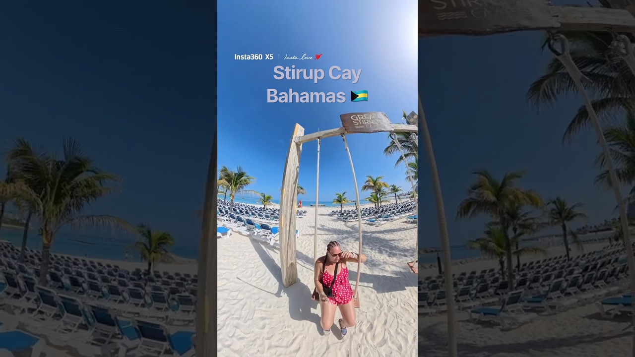 Great Stirup Cay beach is beautiful. #norwegianprima #travel #solotraveler #vacation