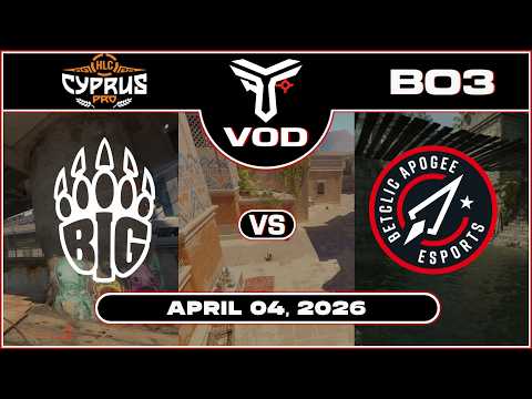 BIG vs Betclic Apogee | HLC Belgrade PRO 2026 | #BO3 | @TrottahCS [ #cs2 #vod ]