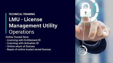 LMU – License Management Utility – Operations – Online Trusted Store