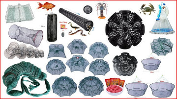 Tổng Hợp Lồng Bát Quái, Dụng Cụ Đánh Bắt Tôm Cua Cá Lươn Trạch Lưới Bẫy Chài Quăng Mồi Dụ 0987782098