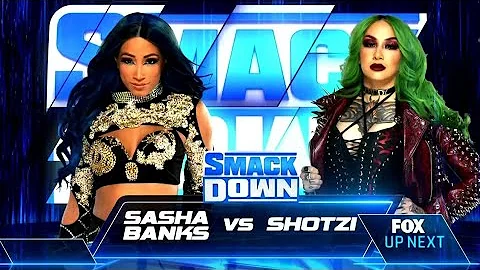 Sasha Banks VS Shotzi 1/2