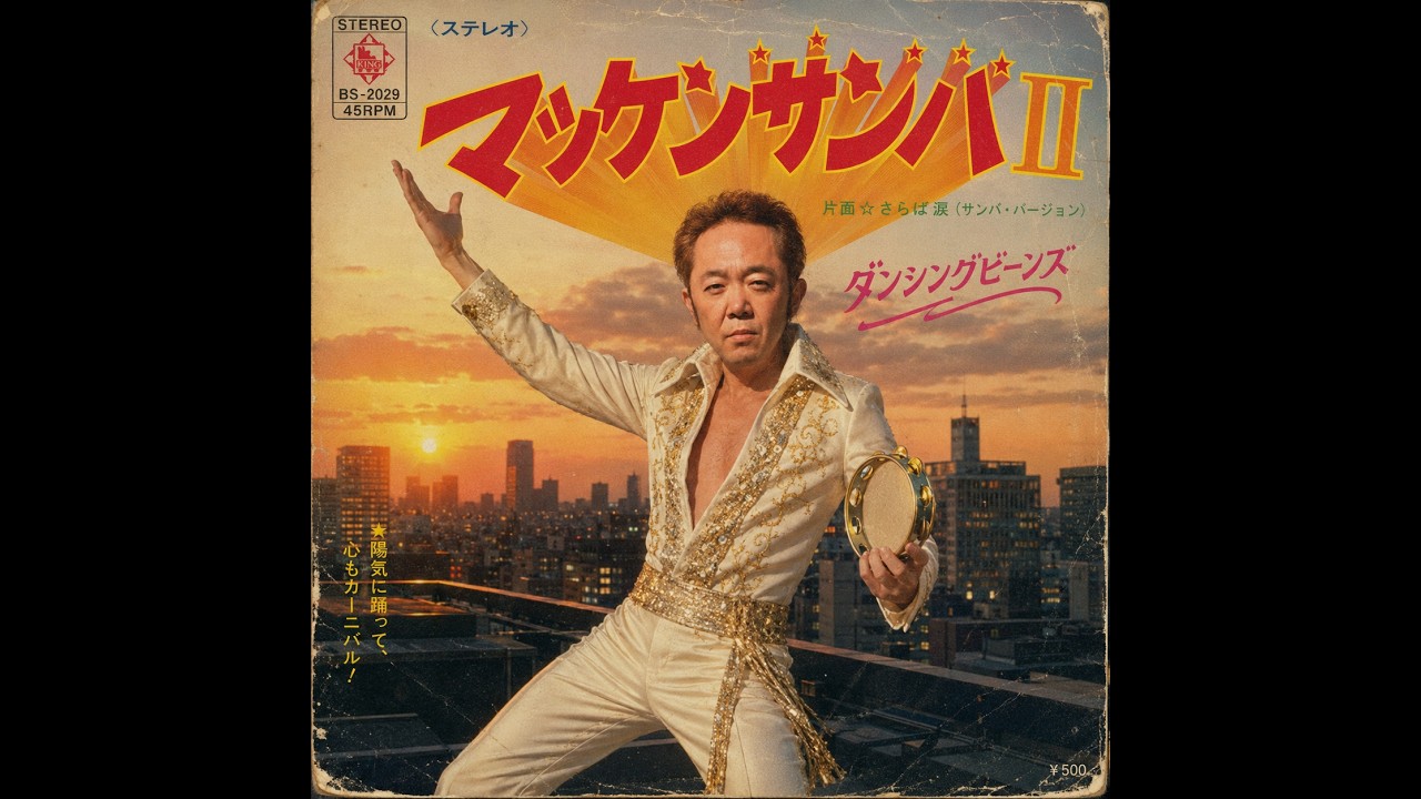 売れなかったマツケンサンバⅡ / 松平健(1974年) - YouTube