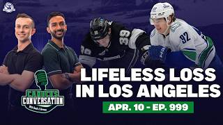 Canucks lose to Kings + Patrick Johnston joins the show | Canucks Conversation