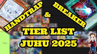 HANDTRAP & BOARD BREAKER TIERLIST | JUSH FORMAT