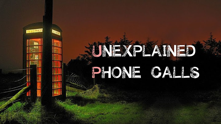 8 Strašidelné nevysvětlitelné telefonní hovory