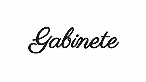 Como se diz gabinete em inglês?