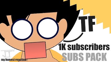 1000 subscribers pack 🥳🎉 [sticknodes]