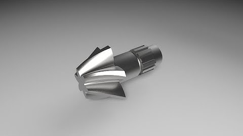 Thiết kế Bánh Răng Xoắn trên phần mềm Creo Parametric