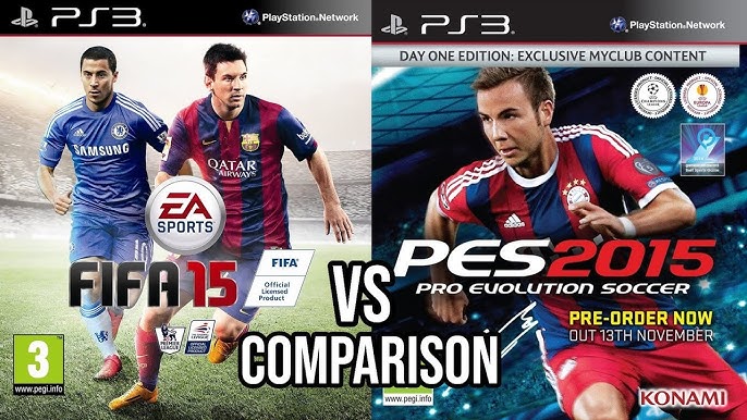 The PES 16 vs FIFA 16 Shootout (PlayStation 4) – GameAxis