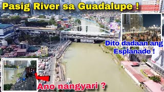 Pasig River sa Guadalupe Makati ! Part of this will have  MAJOR DEVELOPMENT that will booost tourism