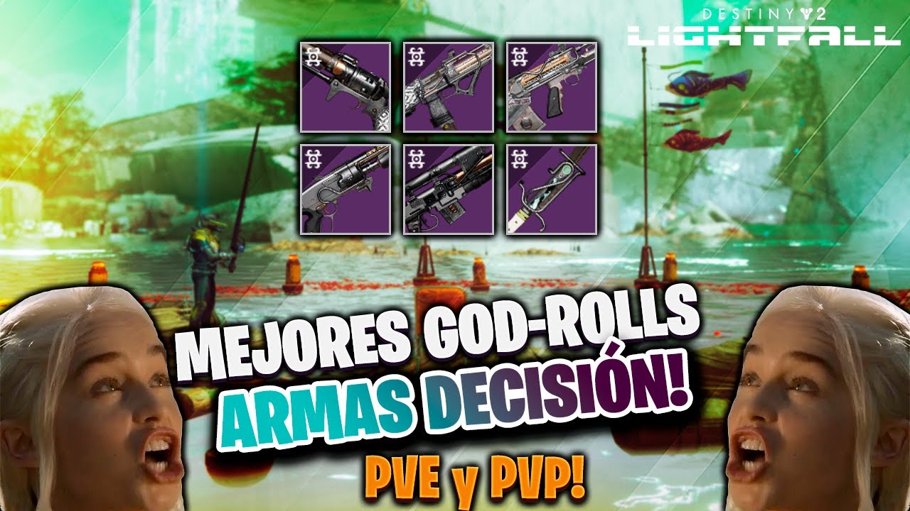MEJORES GOD-ROLLS ARMAS 