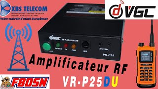Ampli VGC VR-P25 UHF FM TDMA & FDMA (DMR Tier I & II) P25 (Ph1&2) C4FM  D-Star NXDN IDAS dPMR MPT1327 - YouTube