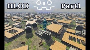 HLOD in Godot part1 - Handling huge scene importing assets