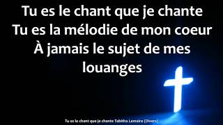 Video thumbnail of "Tu es le chant que je chante Tabitha Lemaire"