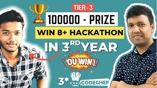 3rd year student | Winner @SIH'22 | @Spare8 | 3 star🌟 CodeChef | @Innogeeks 8+ Hackathon Victories 🏆