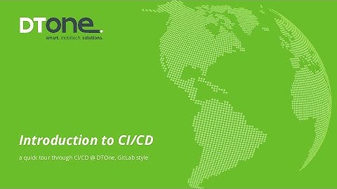 Introduction to GitLab CI/CD (2019-09-18)