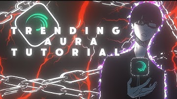 Trending Character Aura Tutorial On Alight Motion ✨