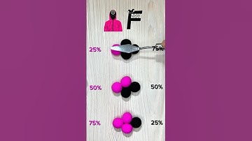 Squid Games vs Alphabet Lore Color Mixing. #asmr #satisfying #satisfying