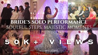Bride Made Everyone Cry With Her Dance| Bride Solo |Surprise Dance For Family, Friends and In-Laws