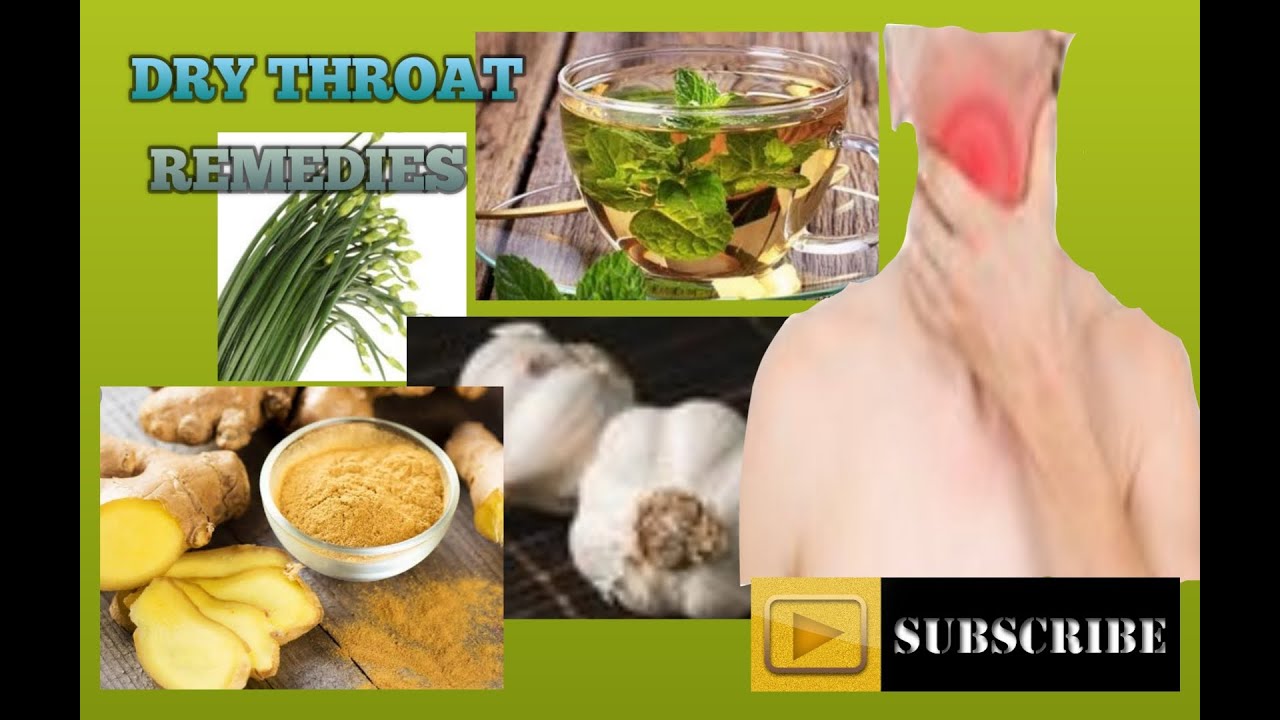 Dry Throat Remedies You Can Make at Home - YouTube