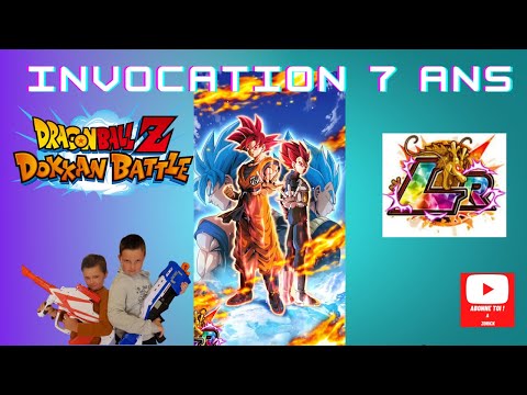 Invocation portail ssjgod des 7 ans dokkan battle