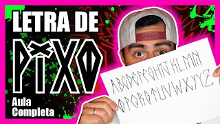 Letra de PIXO  Aula Completa  Com Alfabeto