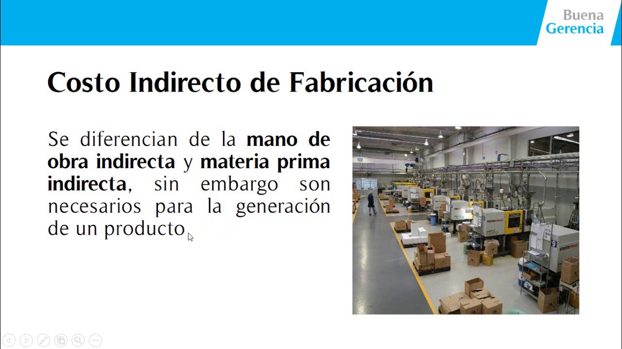 Costos Indirectos De Fabricacion Costos Indirectos de Fabricación - YouTube