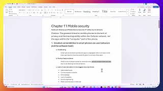 CIS189 Chapter 11 Video 1 Android sandboxing