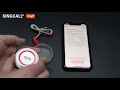 Singcall tuya wifi smart sos emergency button alarm for elderly patient alarm transmitter button