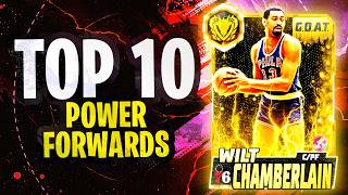 RANKING THE TOP 10 BEST POWER FORWARDS IN NBA 2K26 MyTEAM!!