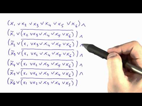 Special Boolean Formula - Intro to Theoretical Computer Science